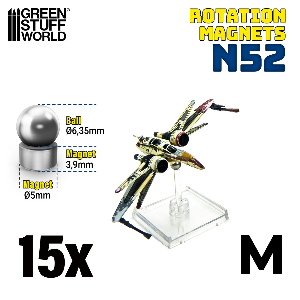 
                  
                    Rotation Magnets M - 15 Stk
                  
                