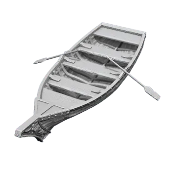 Rowboat & Oars - ZZGames.dk