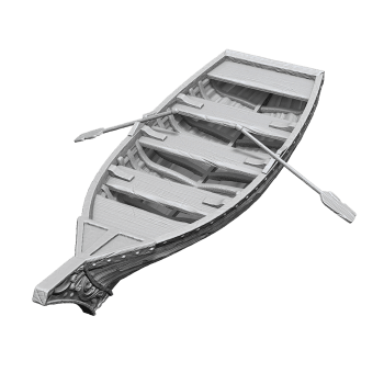 Rowboat & Oars - ZZGames.dk