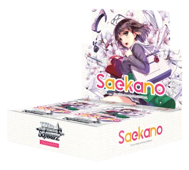 Saekano: How to Raise a Boring Girlfriend Booster Display - ZZGames.dk