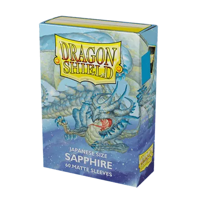 
                  
                    Sapphire - Matte Sleeves - Japanese Size - ZZGames.dk
                  
                