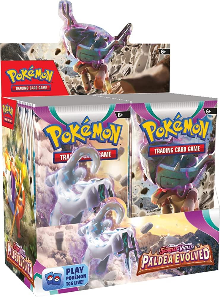 SCARLET & VIOLET 2 BOOSTER DISPLAY - ZZGames.dk