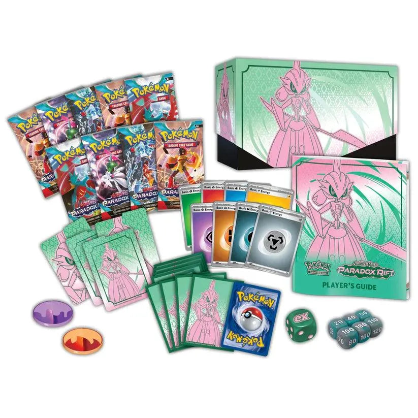 Scarlet & Violet Paradox Rift Elite Trainer Box Iron Valiant - ZZGames.dk