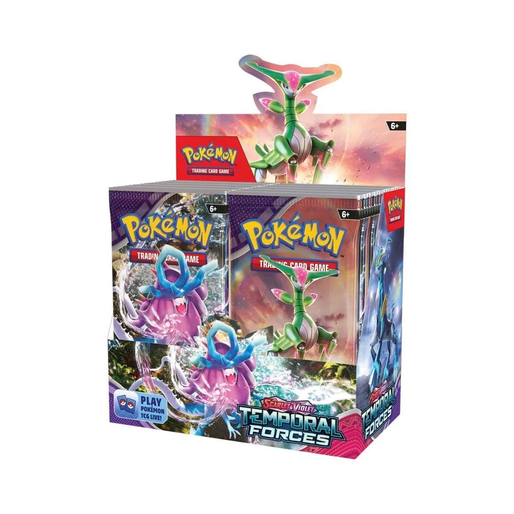 Scarlet & Violet Temporal Forces Booster Box - ZZGames.dk