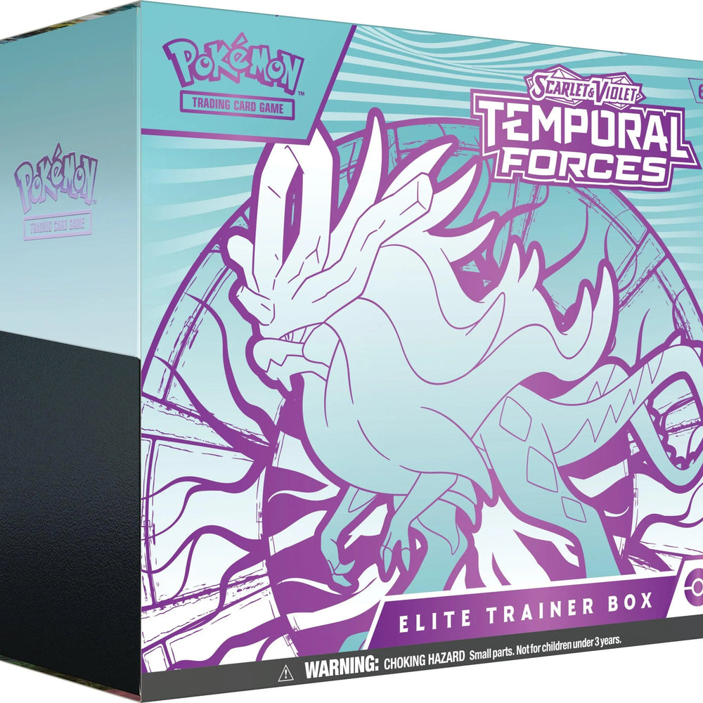 
                  
                    Scarlet & Violet Temporal Forces Elite Trainer Box Walking Wake - ZZGames.dk
                  
                