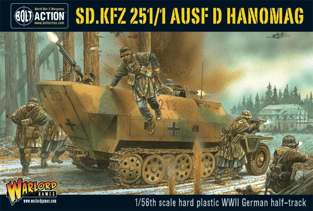 Sd.Kfz 251/1 Ausf D Hanomag - ZZGames.dk