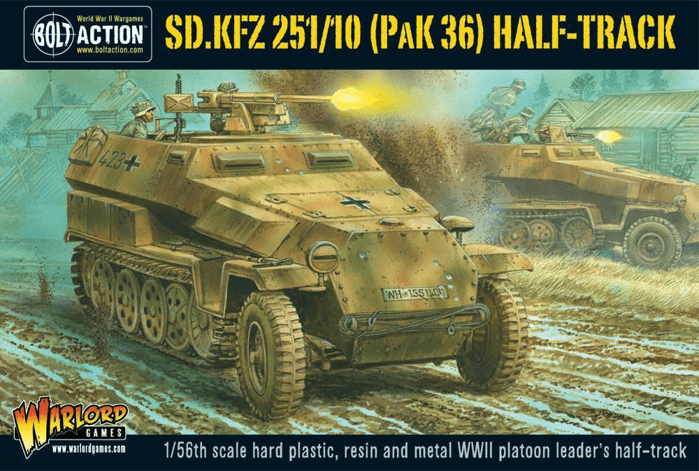 Sd.Kfz 251/10 Pak 36 Half-Track - ZZGames.dk