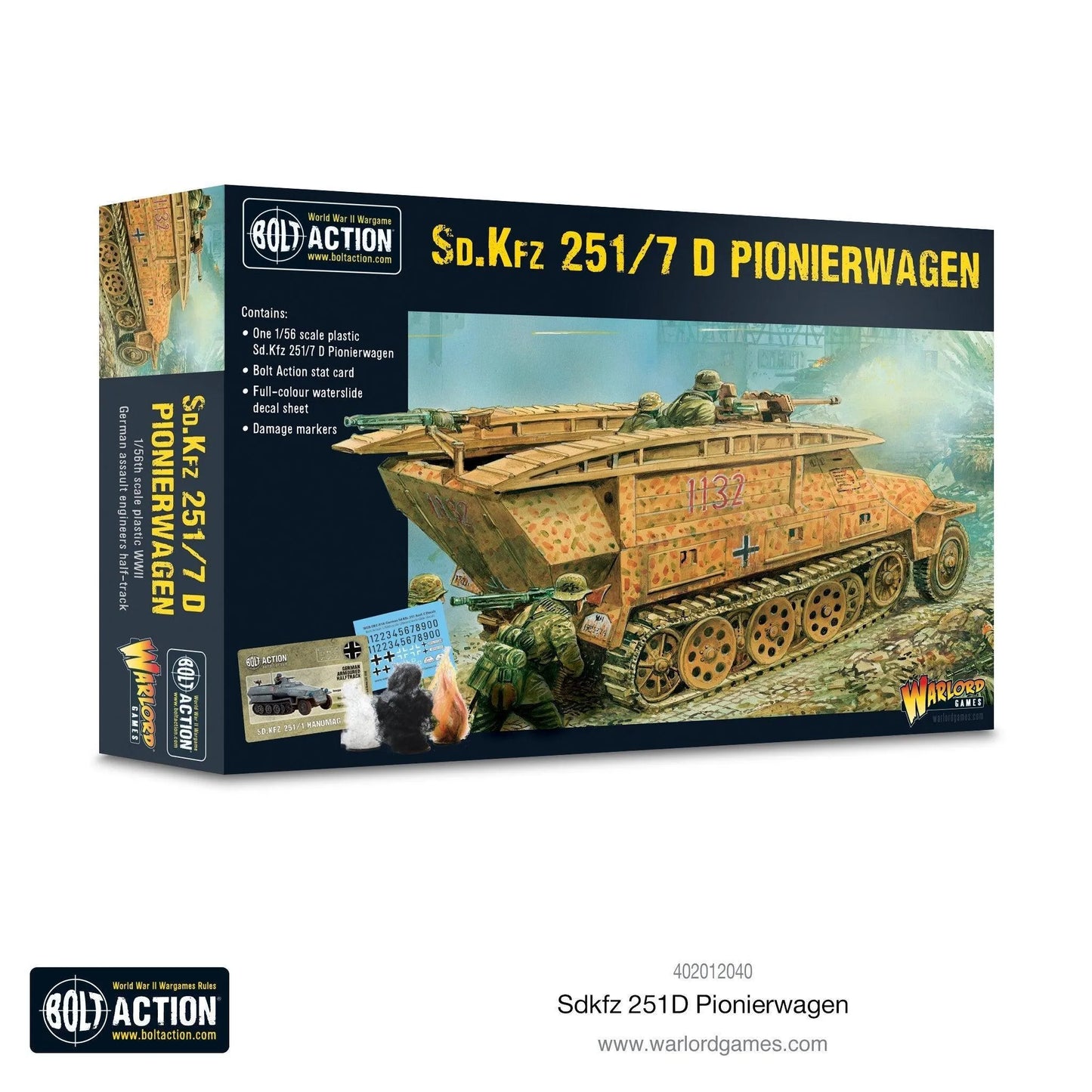 Sd.Kfz 251/7 D Pionierwagen - ZZGames.dk