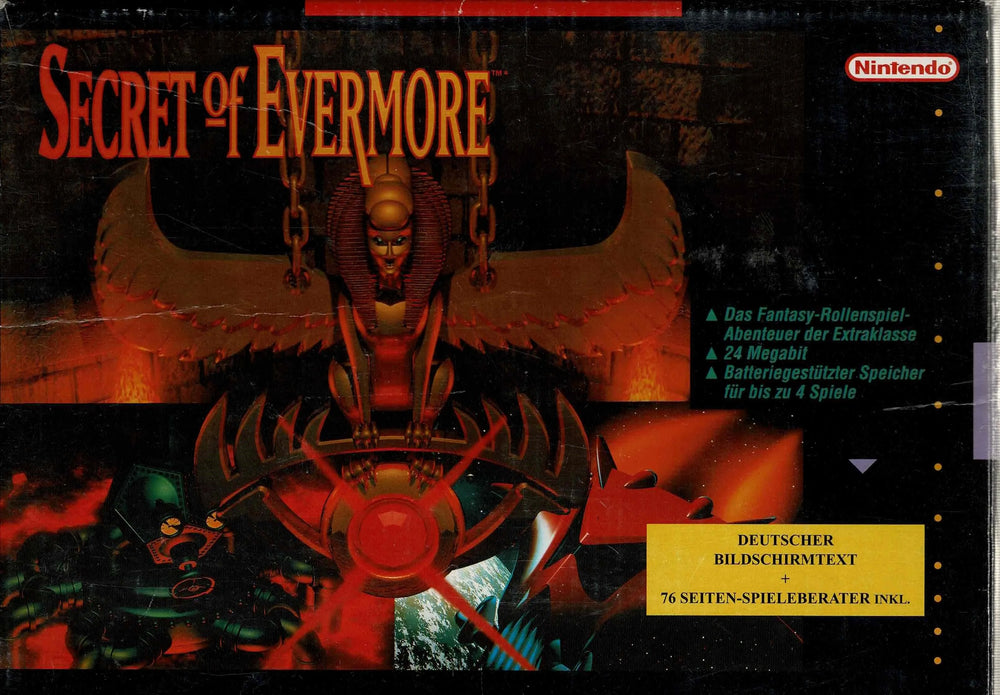 Secret of Evermore Big Box (tysk) - ZZGames.dk