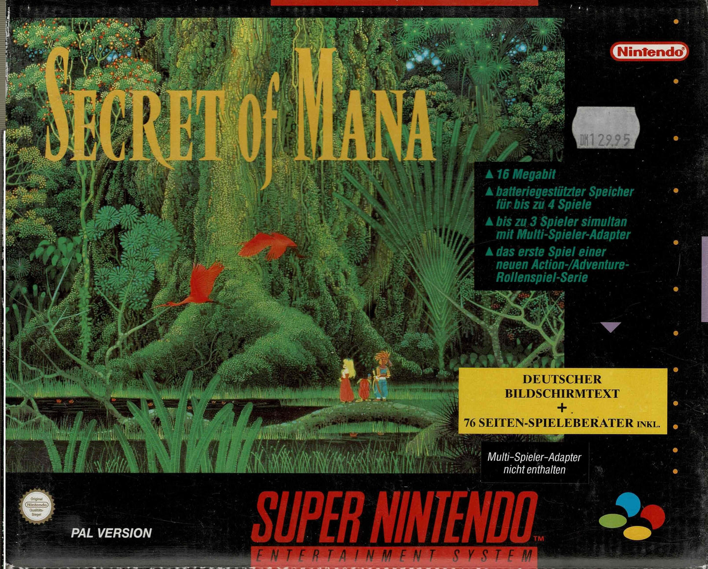Secret of Mana Big Box (tysk) - ZZGames.dk