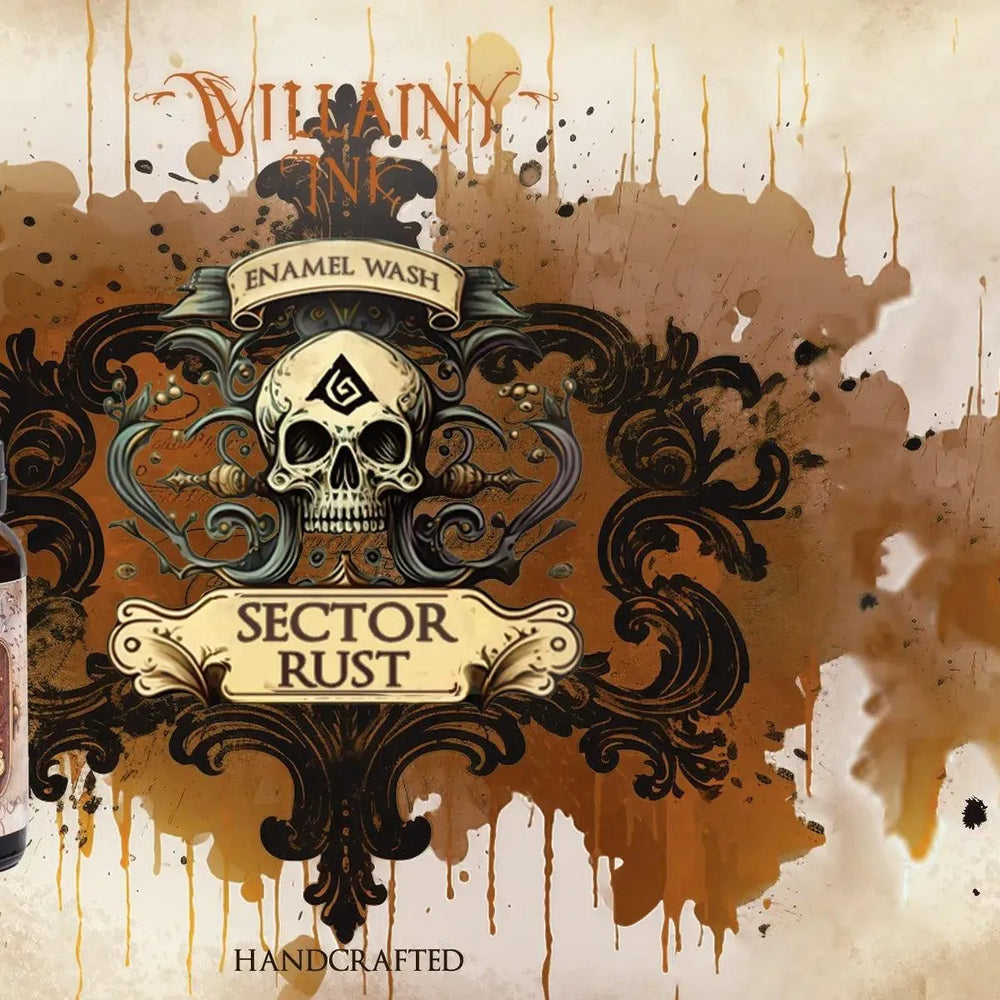 Sector Rust - Enamel Wash (30 mL) - ZZGames.dk