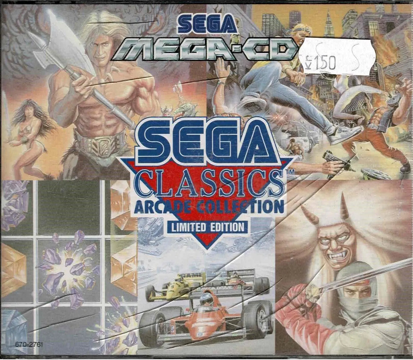 Sega Classics Arcade Collection (ridset cover) - ZZGames.dk