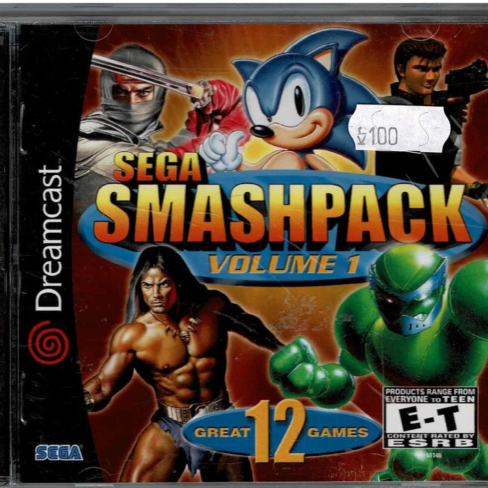 Sega Smash Pack Volume 1 (NTSC) - ZZGames.dk