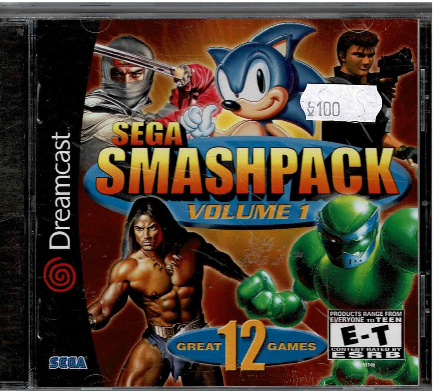 Sega Smash Pack Volume 1 (NTSC) - ZZGames.dk