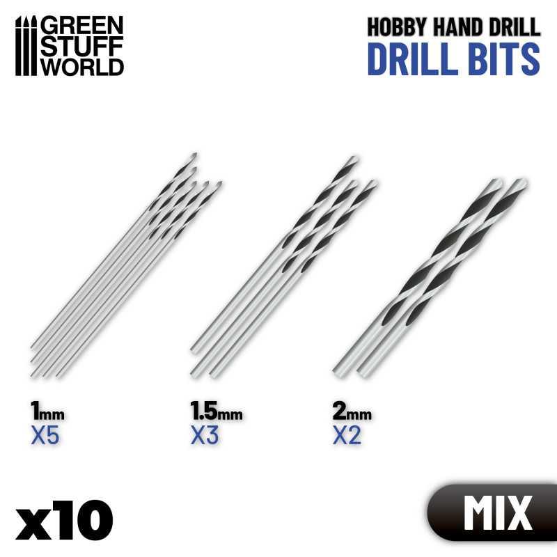 
                  
                    Set of 10 drill bits - ZZGames.dk
                  
                