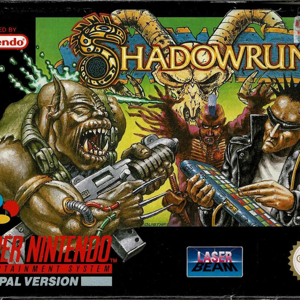 Shadowrun i æske (SWE u. manual & m. kosmetiske fejl) - ZZGames.dk