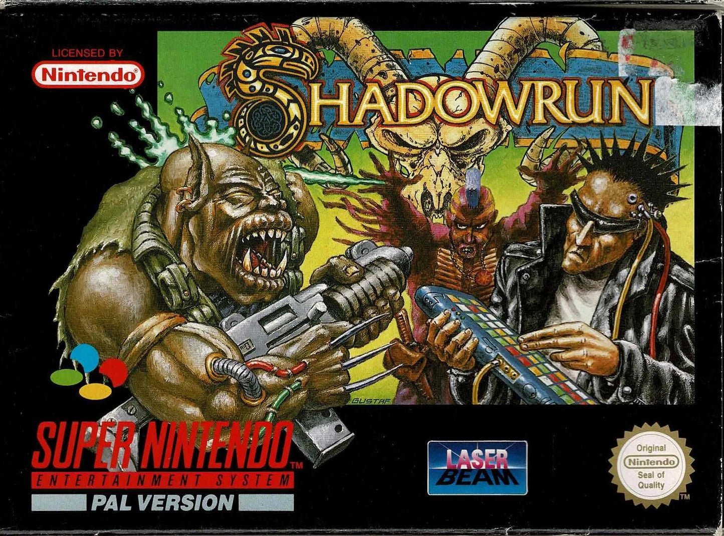 Shadowrun i æske (SWE u. manual & m. kosmetiske fejl) - ZZGames.dk