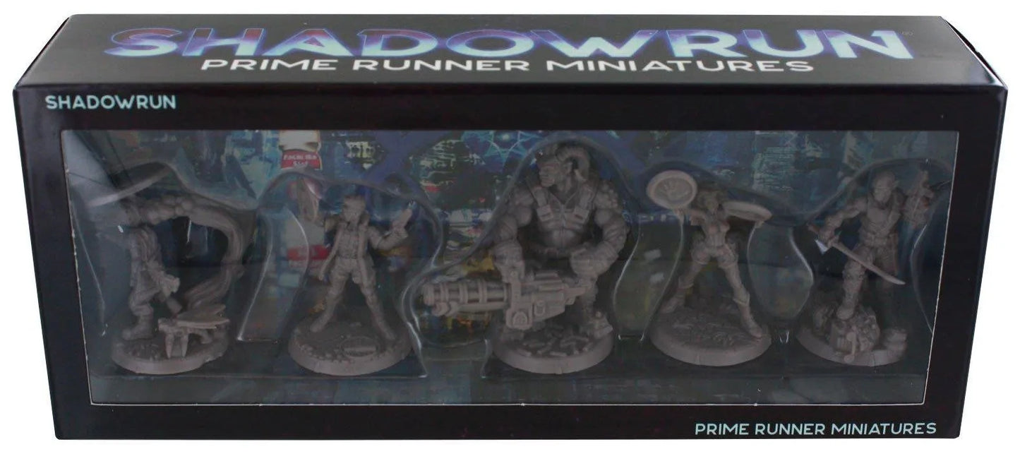 SHADOWRUN: PRIME RUNNER MINIATURES - ZZGames.dk