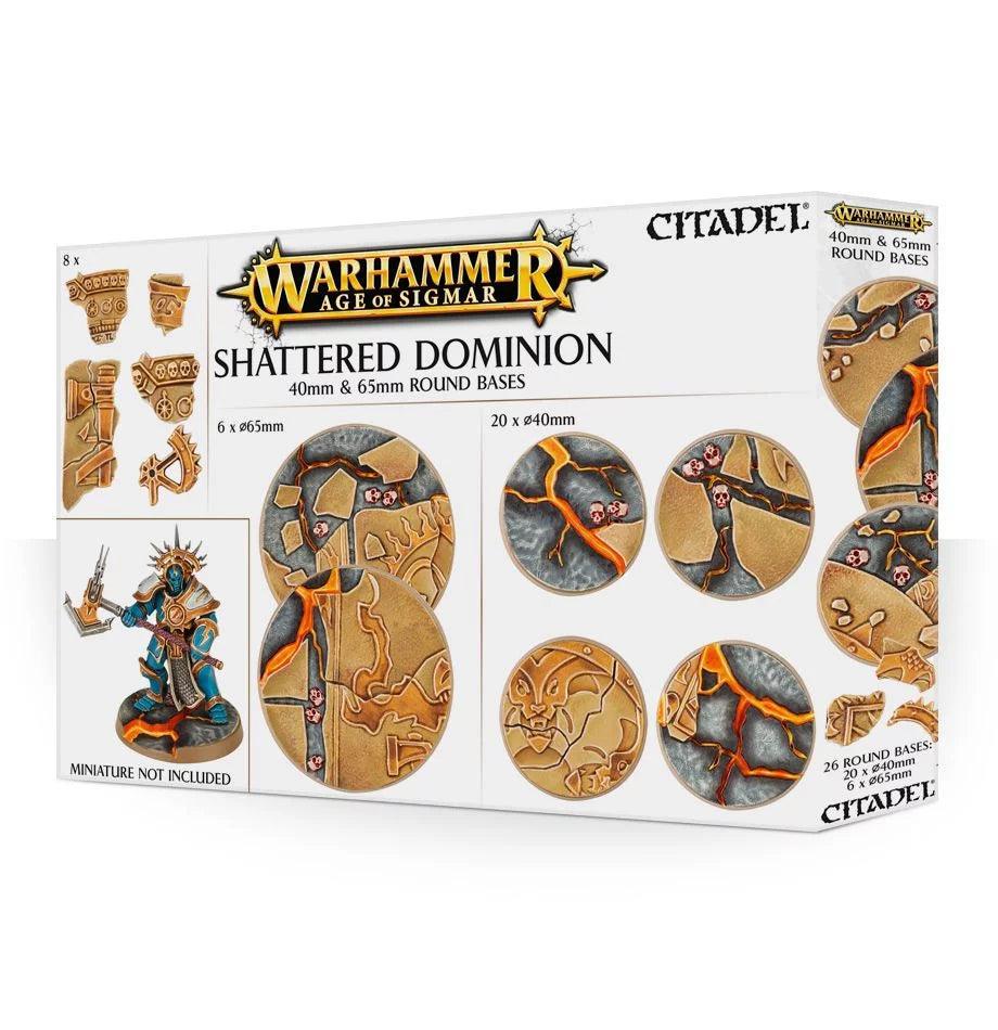 SHATTERED DOMINION: 40 & 65MM ROUND - ZZGames.dk