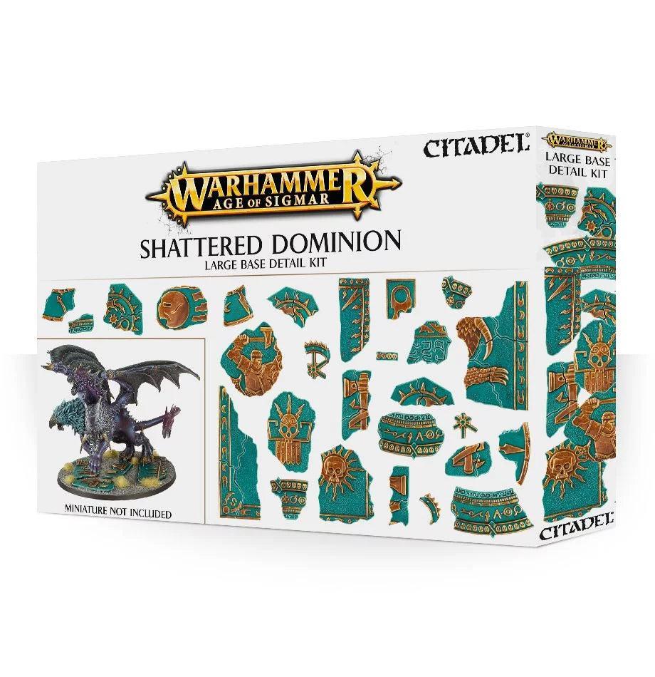 SHATTERED DOMINION LARGE BASE DETAIL - ZZGames.dk