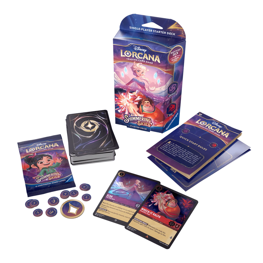 Shimmering Skies - Starter Deck (Amethyst / Ruby) - ZZGames.dk