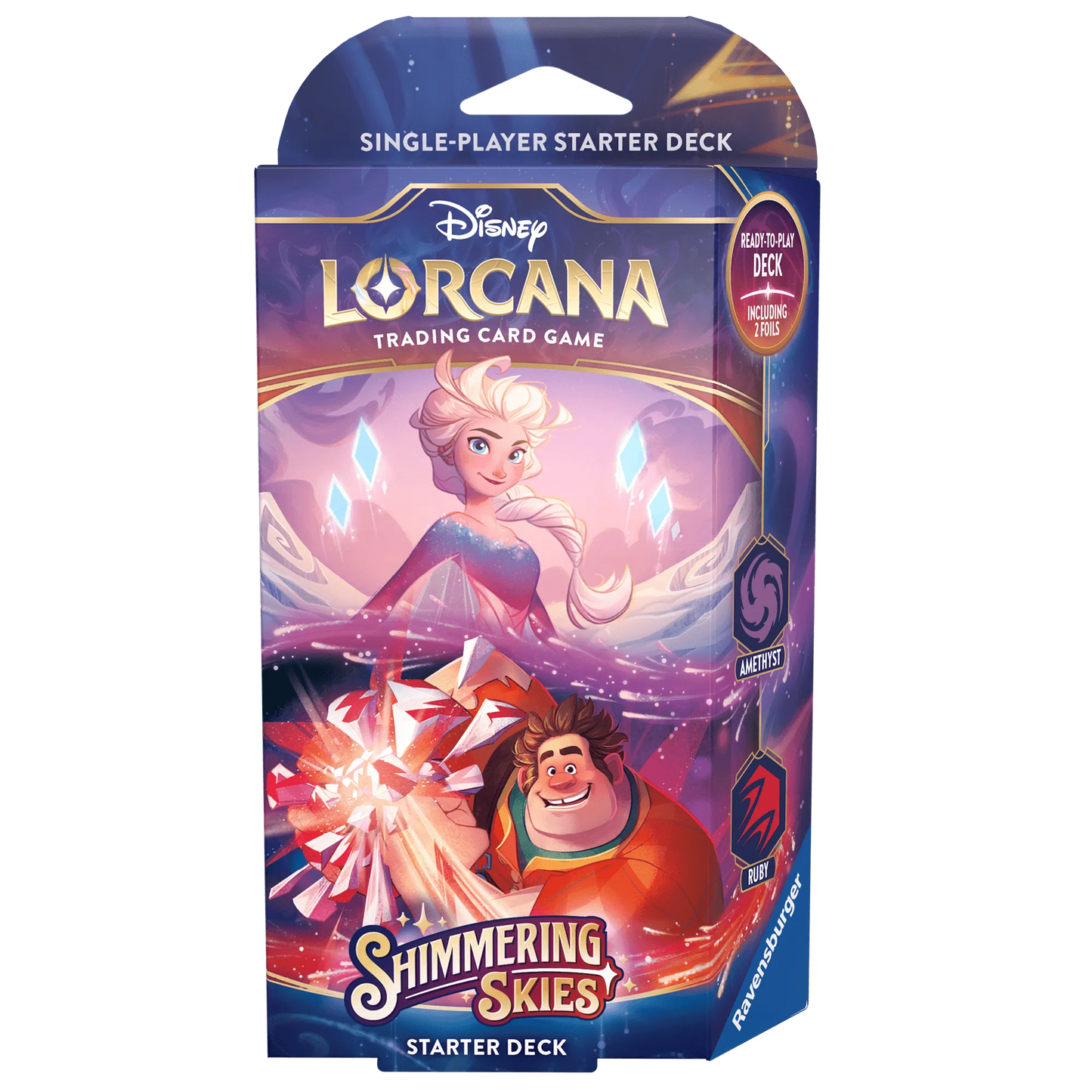 Shimmering Skies - Starter Deck (Amethyst / Ruby) - ZZGames.dk