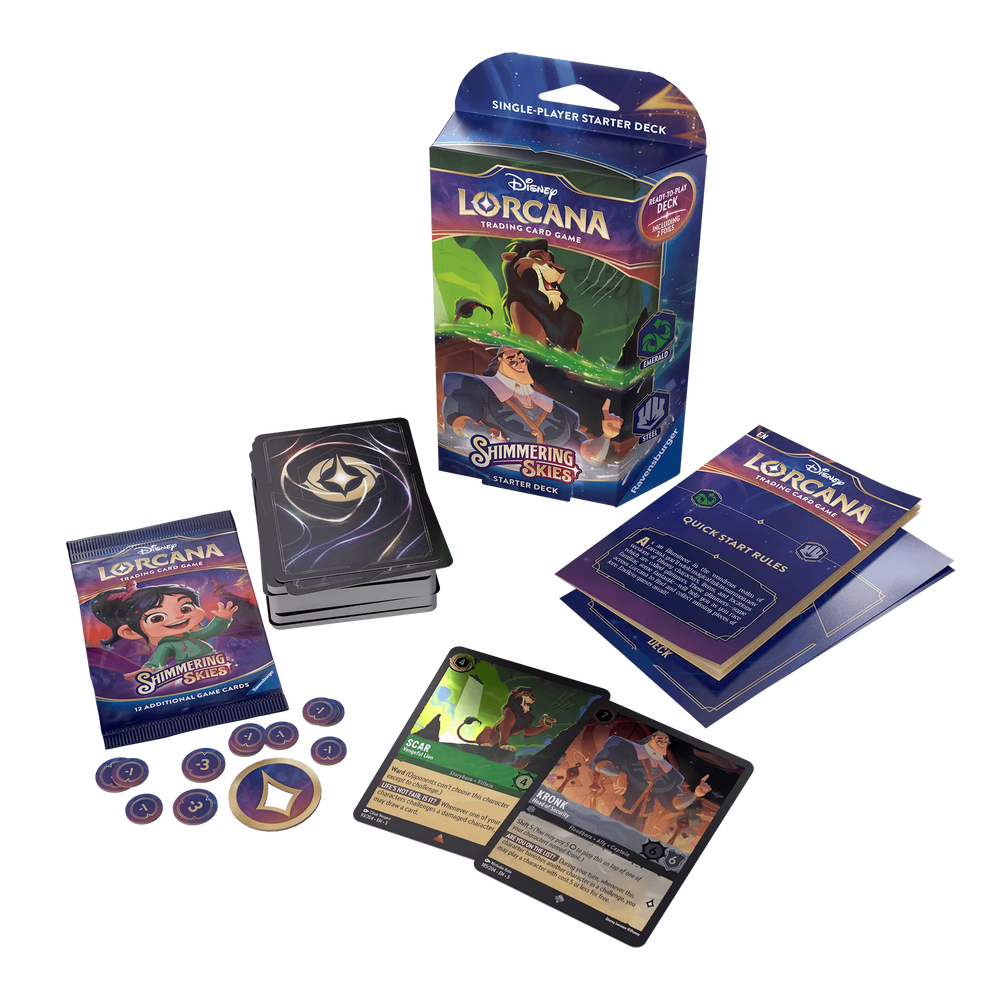 Shimmering Skies - Starter Deck (Emerald / Steel) - ZZGames.dk