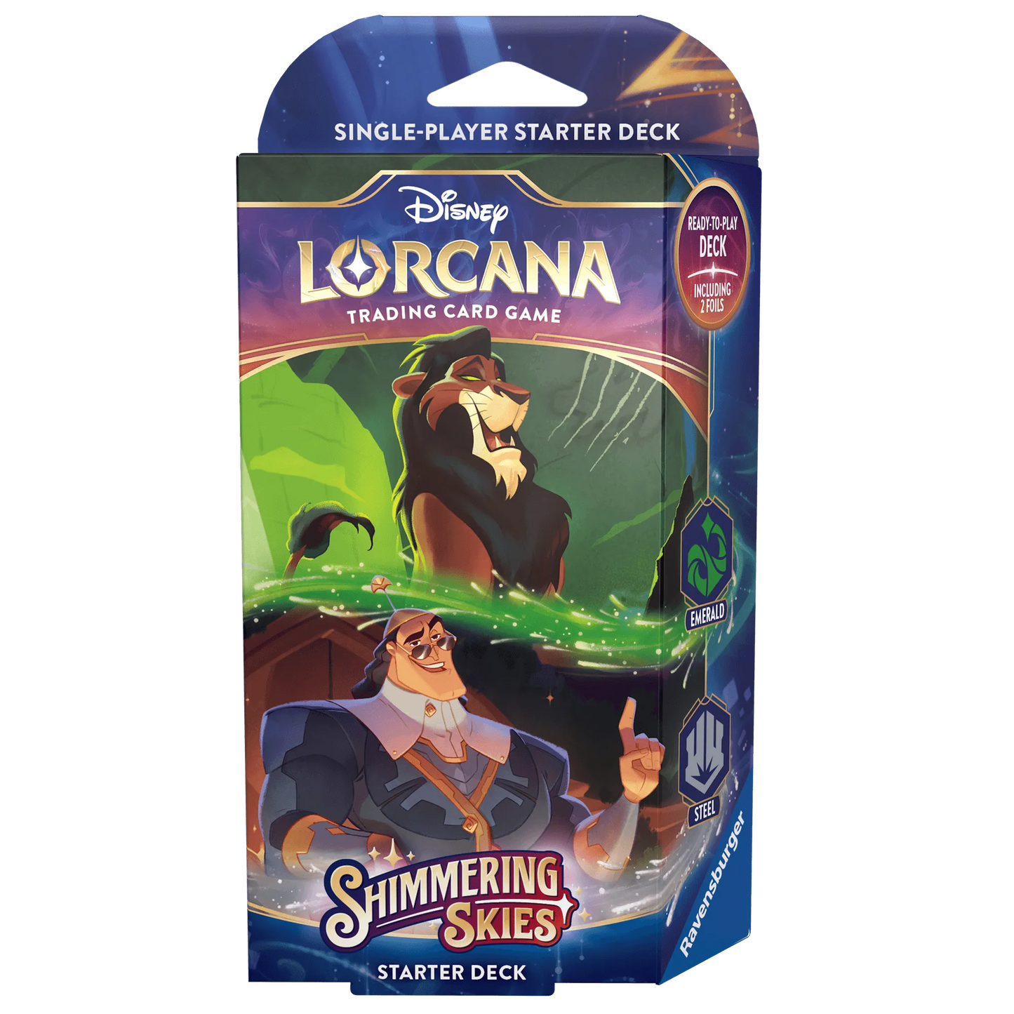 Shimmering Skies - Starter Deck (Emerald / Steel) - ZZGames.dk