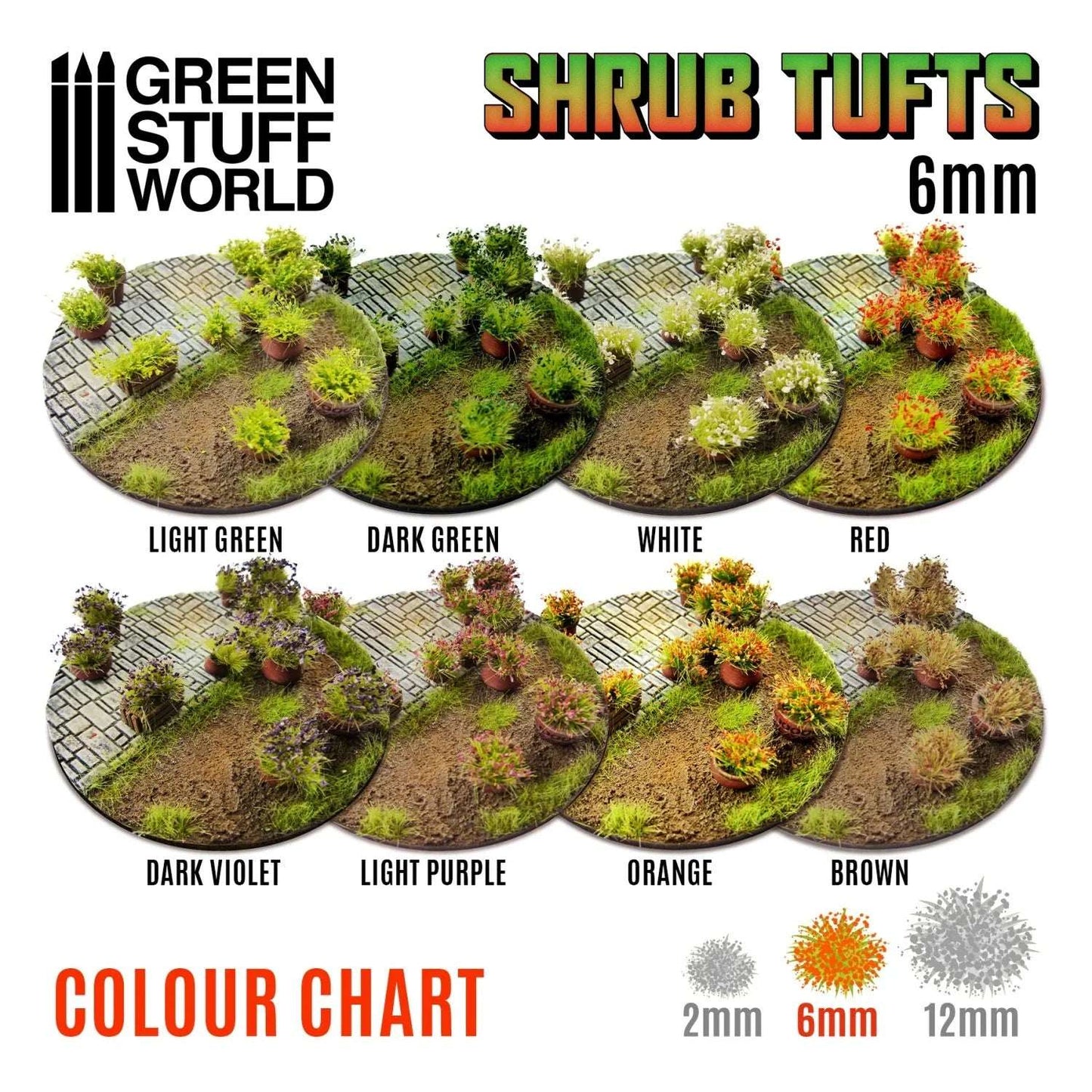 
                  
                    Shrub Tufts 6mm self-adhesive - Light green
                  
                