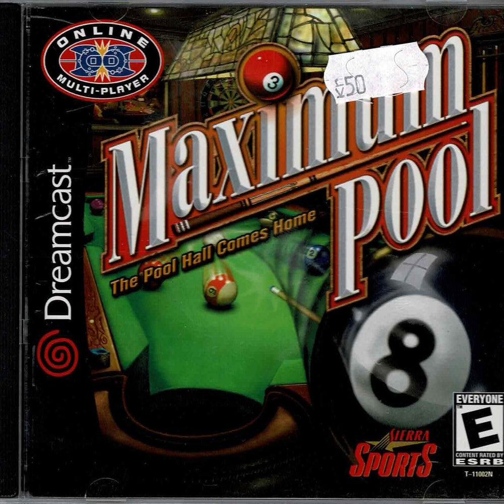 Sierra Sports Maximum Pool (NTSC) - ZZGames.dk