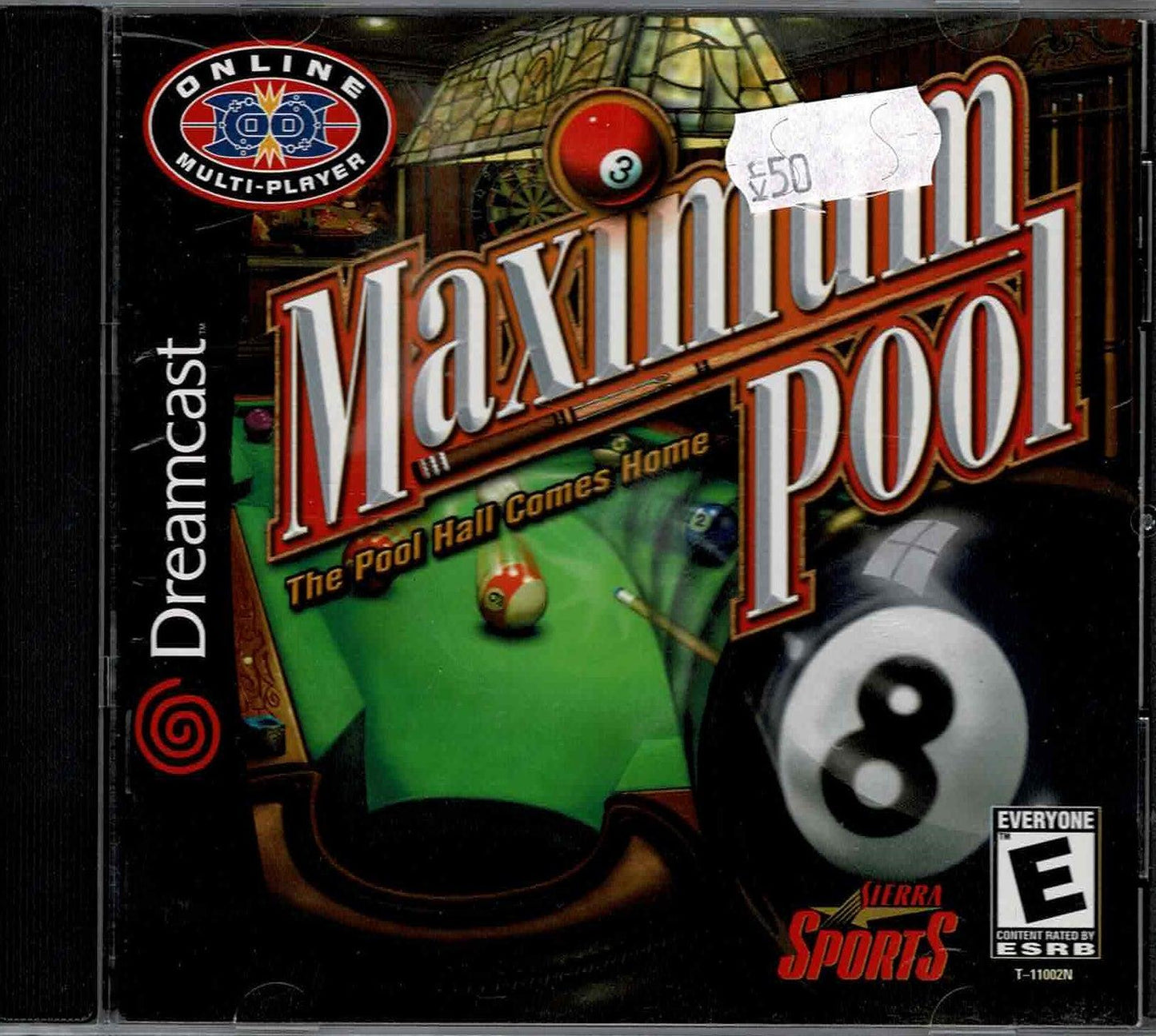 Sierra Sports Maximum Pool (NTSC) - ZZGames.dk