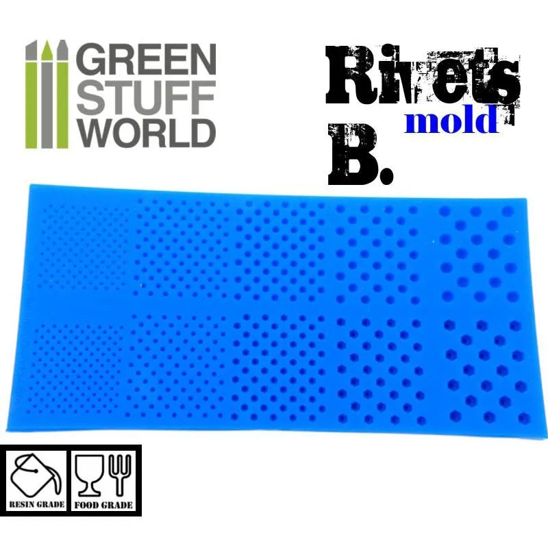 Silicone molds - RIVETs – ZZGames.dk