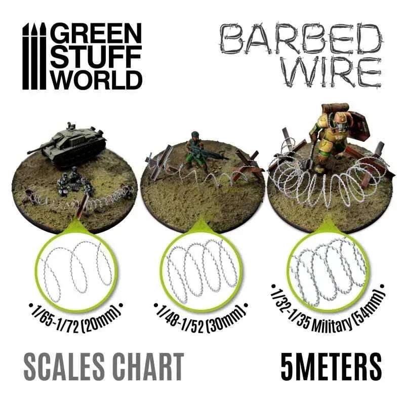 
                  
                    Barbed Wire - 1/65-1/72 (20mm)
                  
                