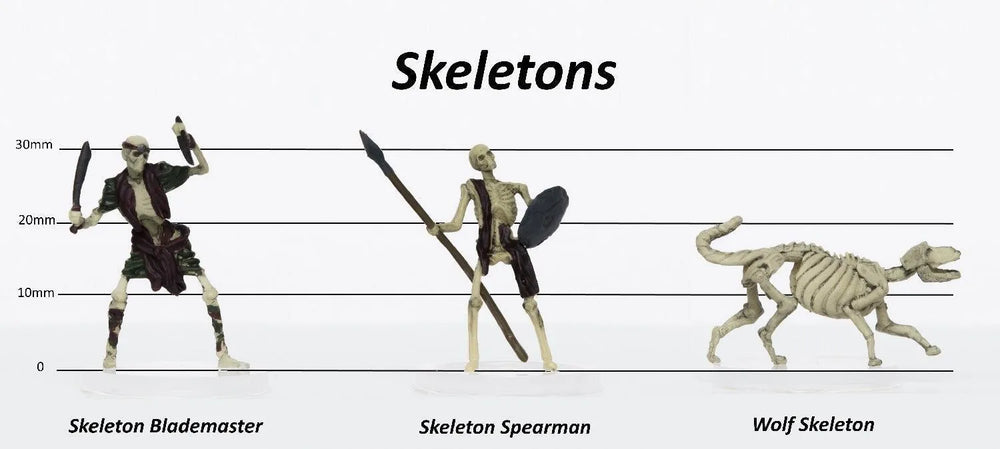 Skeletons Party Set B - ZZGames.dk