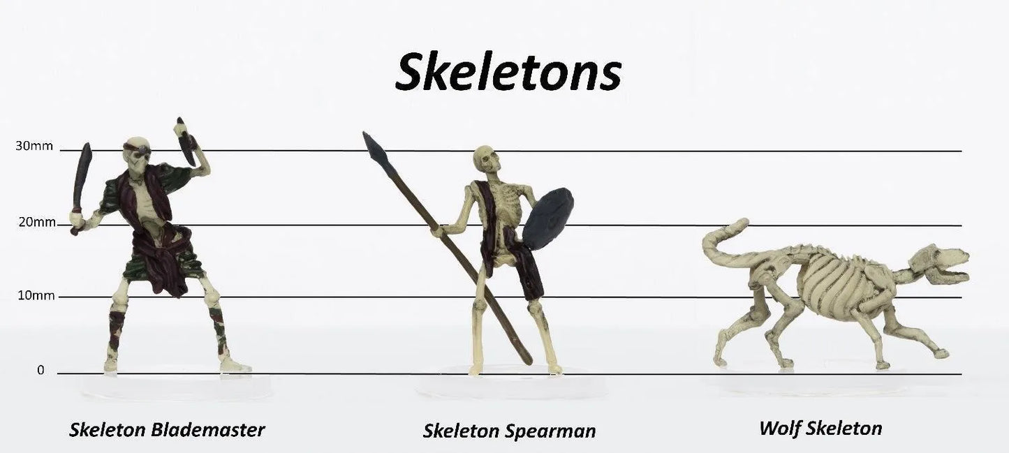 Skeletons Party Set B - ZZGames.dk