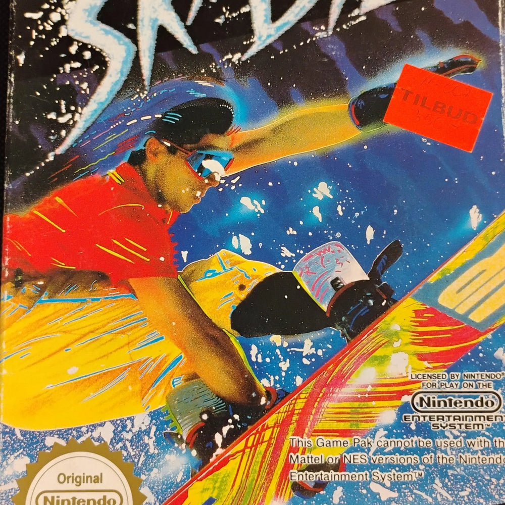 Ski or Die i æske (SCN) (U. manual) (Slid på æsken og ødelagt cart) - ZZGames.dk