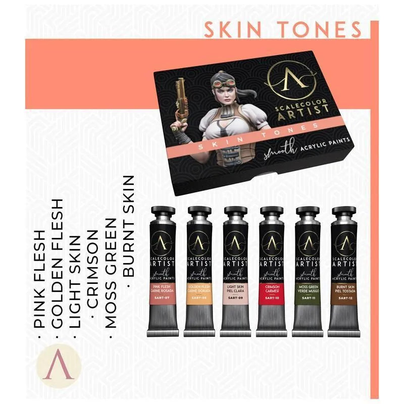Skin Tones (Artist Range) - ZZGames.dk