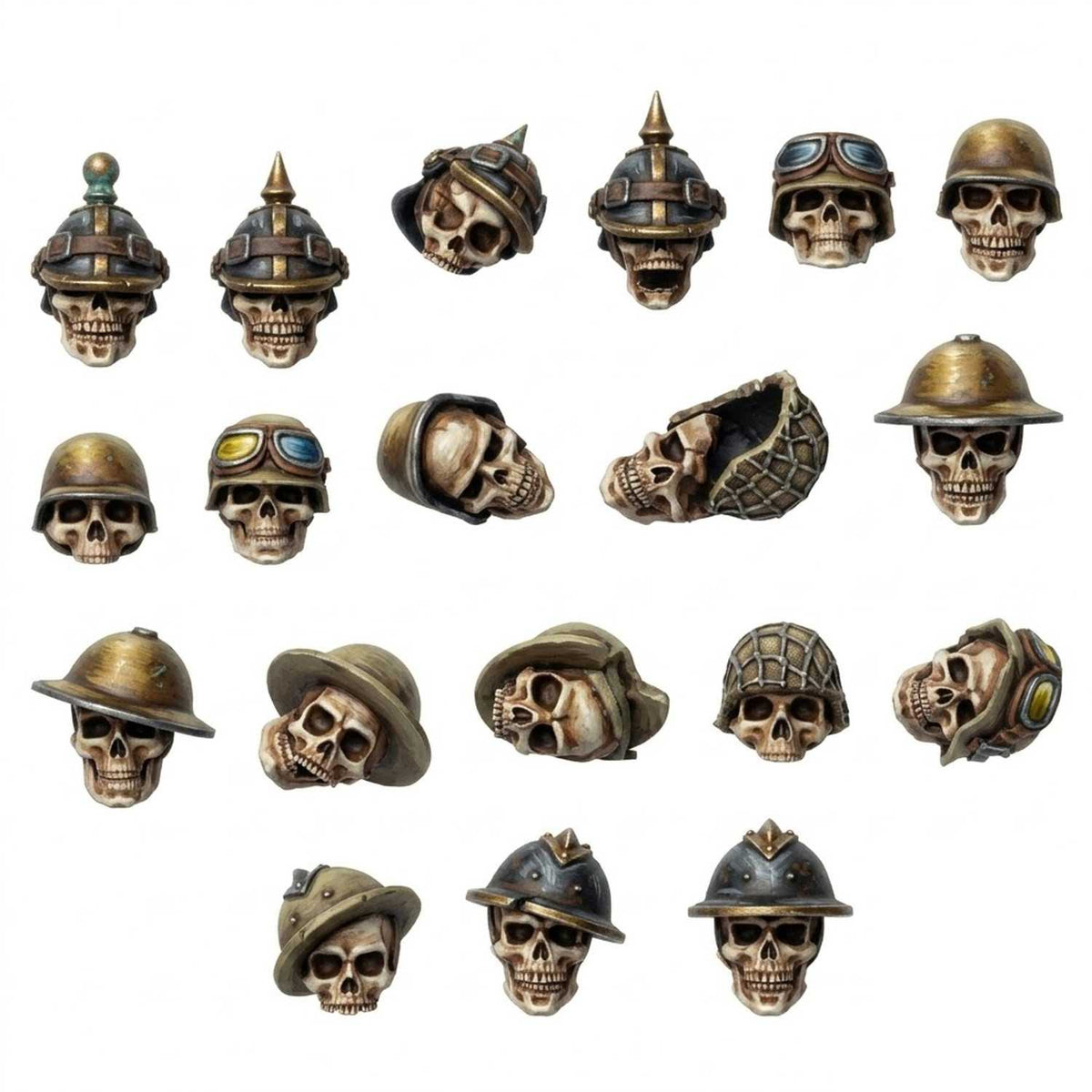 
                  
                    Skulls with Helmets 1:48
                  
                