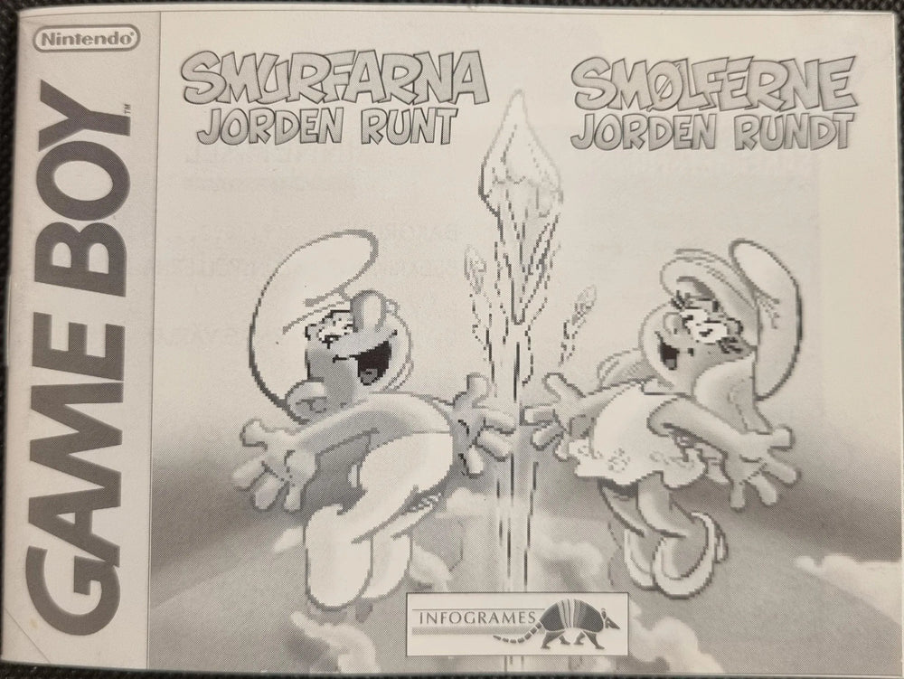 Smølferne Jorden Rundt manual - ZZGames.dk