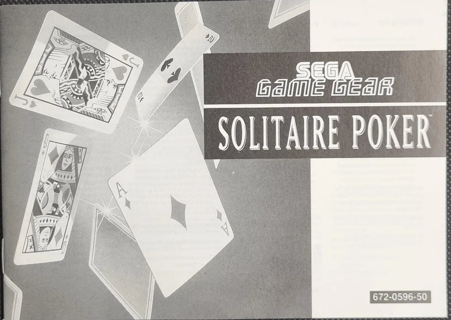 Solitaire Poker manual - ZZGames.dk