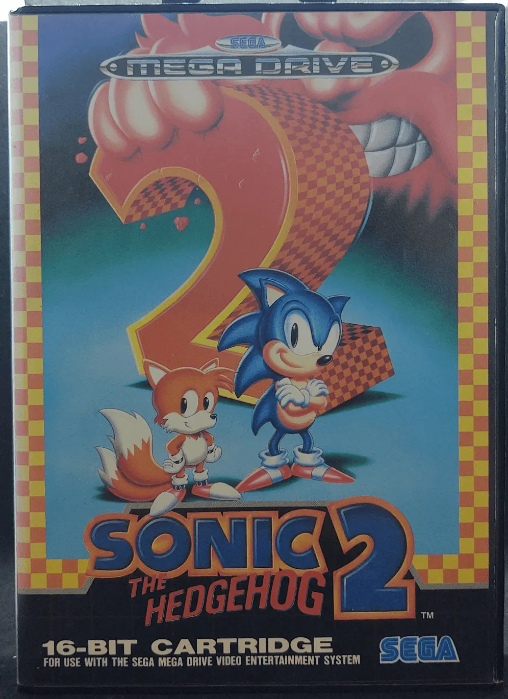 Sonic 2 (u. manual & kosmetiske fejl) - ZZGames.dk
