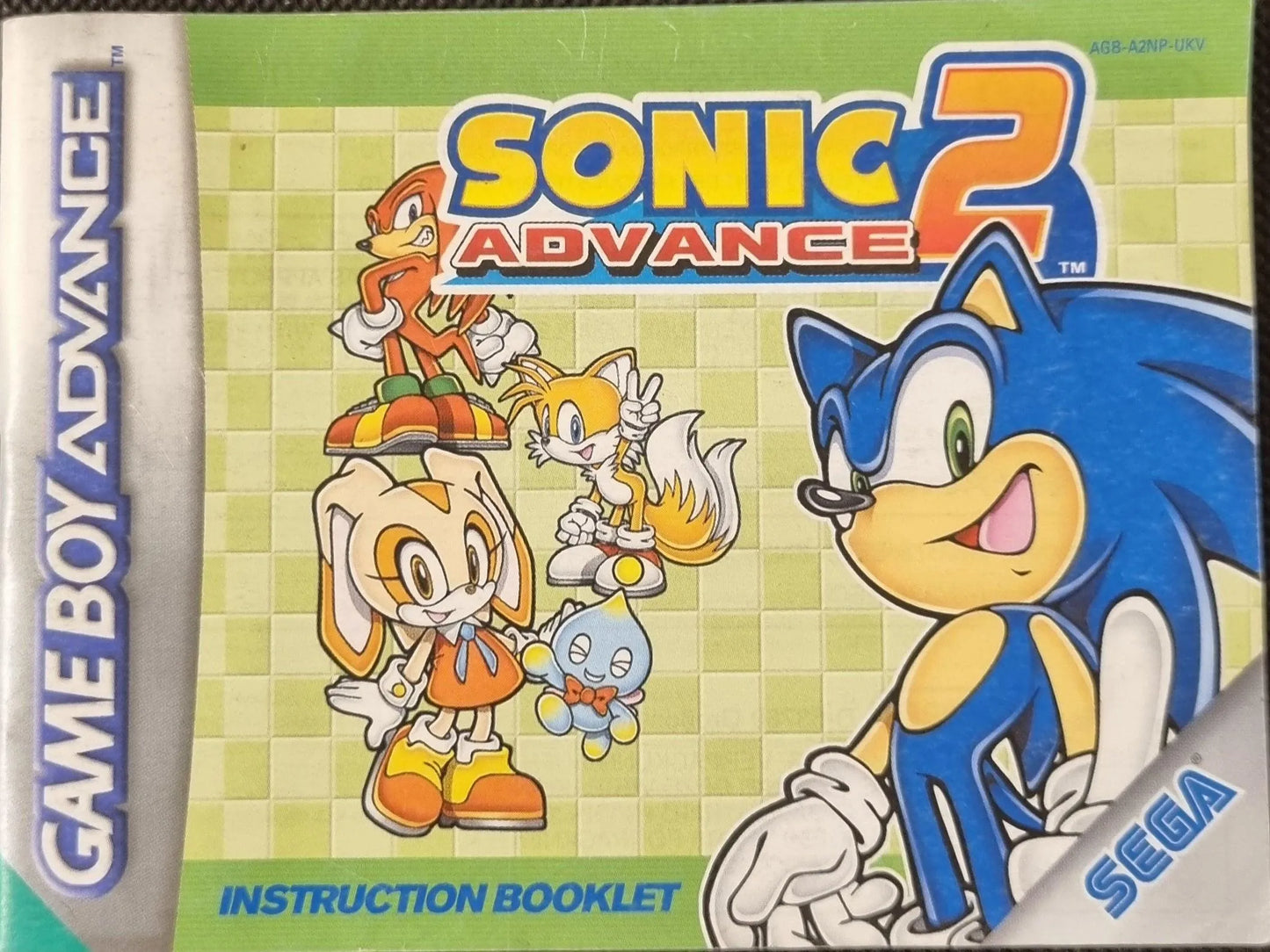 Sonic Advance 2 manual (UKV) - ZZGames.dk