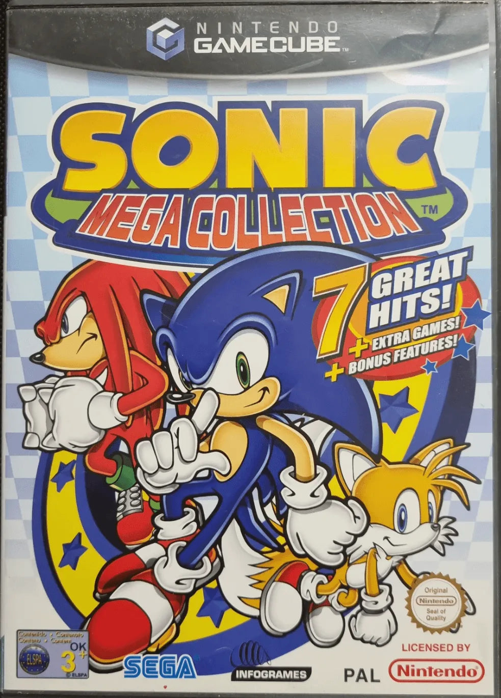 Sonic Mega Collection (U. manual) - ZZGames.dk