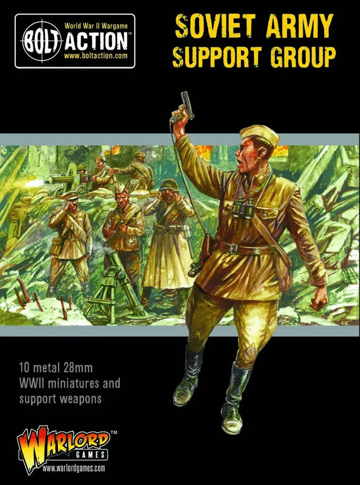 Soviet Army Support Group (HQ, Mortar & MMG) - ZZGames.dk