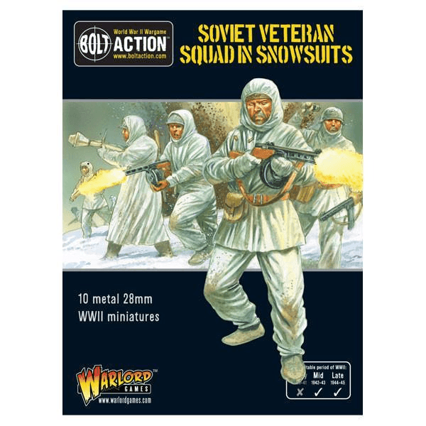 Soviet Veteran Squad in Snowsuits - ZZGames.dk