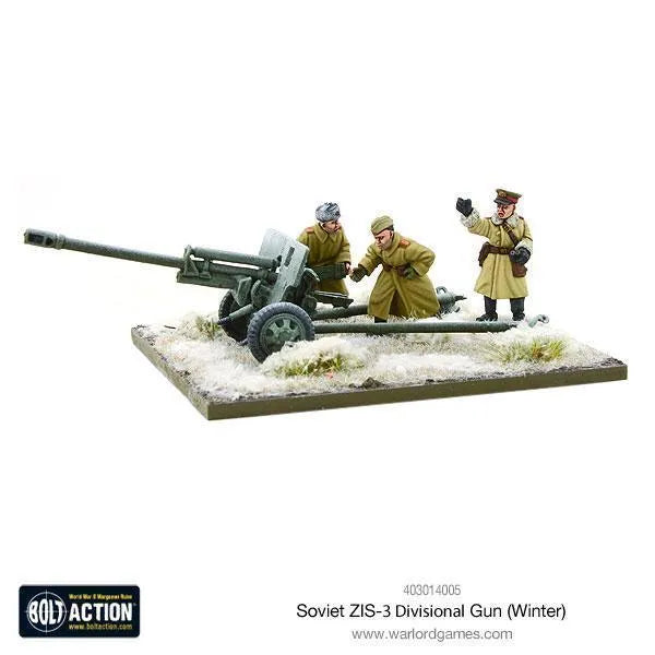 Soviet ZIS-3 Divisional Gun (Winter) - ZZGames.dk