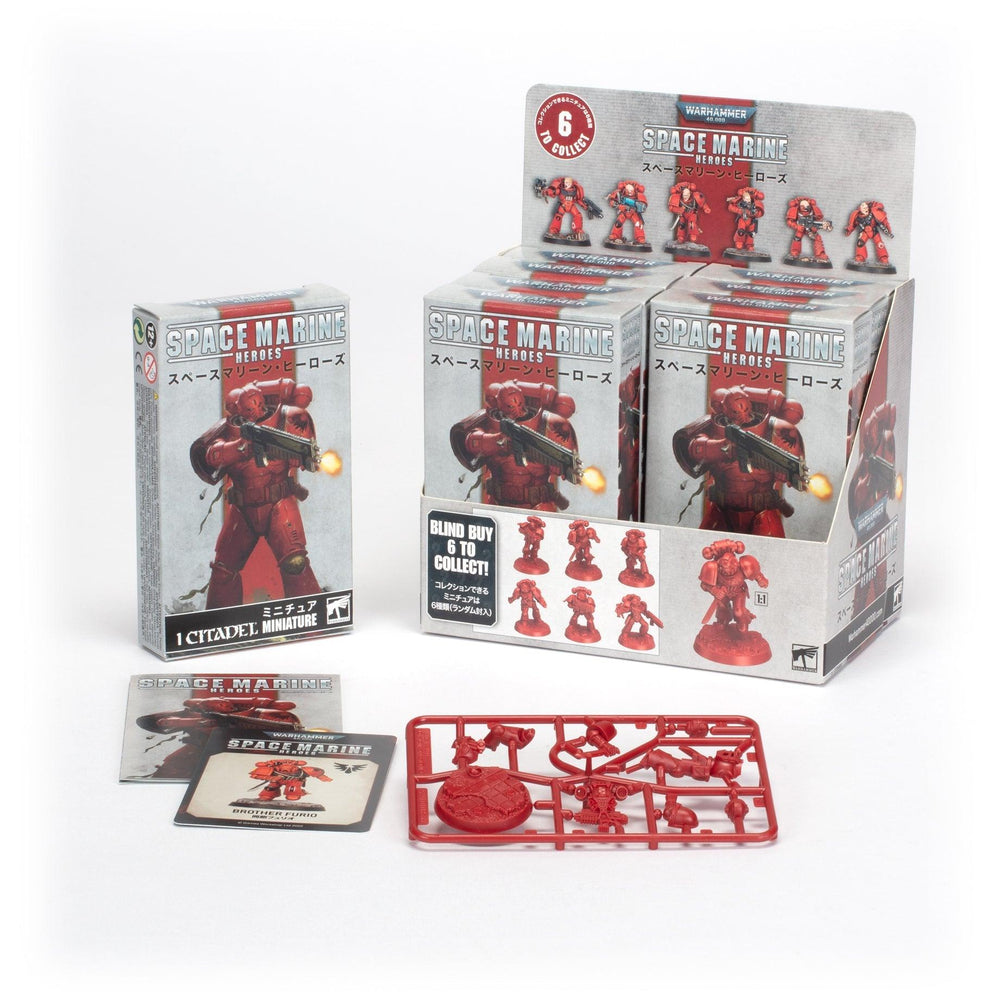 SPACE MARINE HEROES BLOOD ANGELS COLLECTION 2 (1 FIGUR) - ZZGames.dk