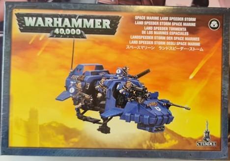 SPACE MARINE LAND SPEEDER STORM - ZZGames.dk