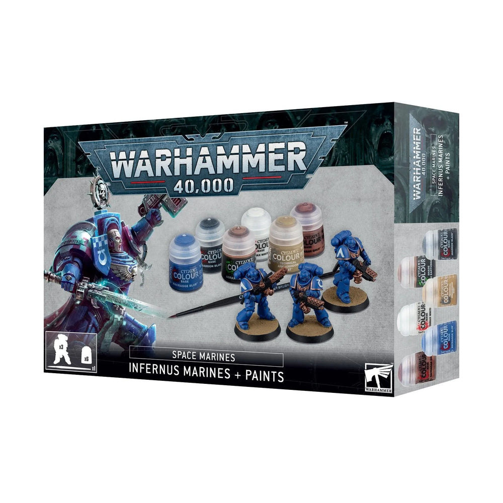 Space Marines: Infernus Marines + Paints - ZZGames.dk