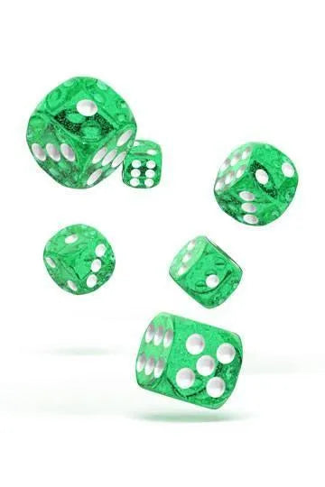 SPECKLED: Green 16mm (12 pcs) - ZZGames.dk